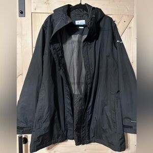 Women’s 3x Columbia black Hooded Jacket